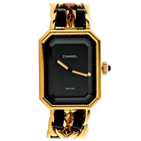 chanel premiere rock watch gold|chanel premiere for sale.